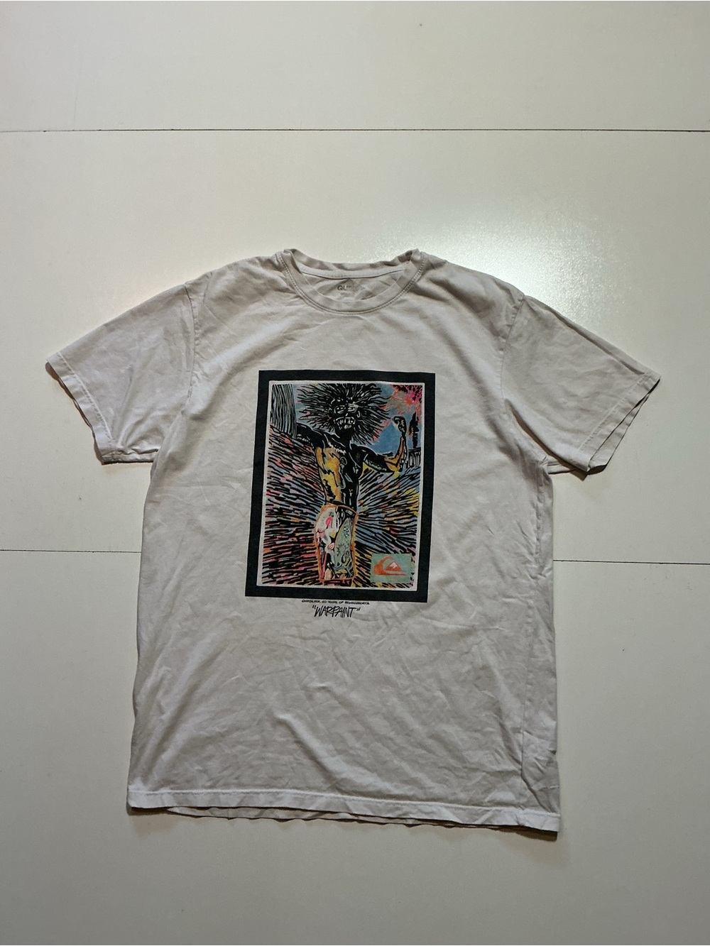 Quiksilver 50 Years Of Boardshorts Warpaint 50th Graphic T-Shirt